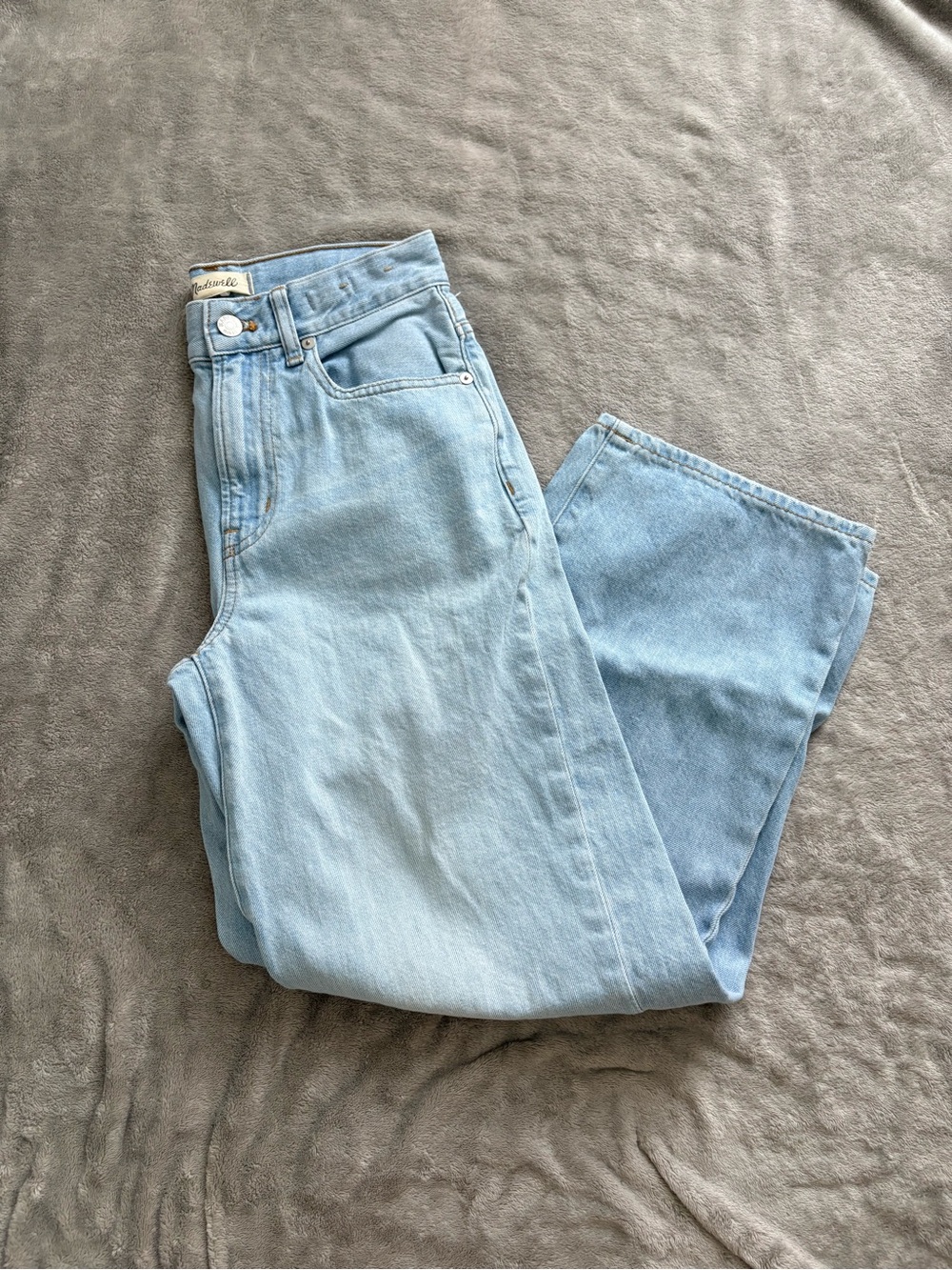 Madewell perfect vintage wide leg crop jean